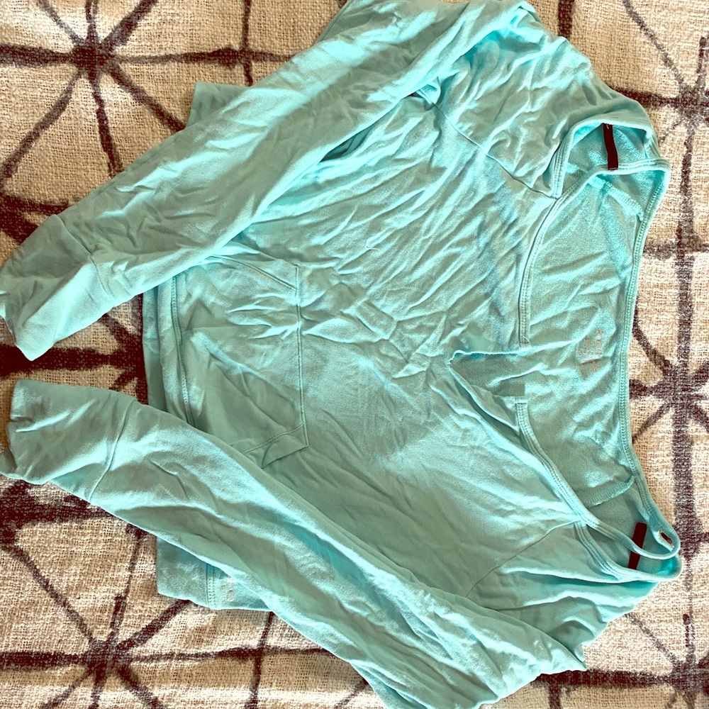 Bebe Sport Crop Aqua